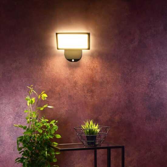 Deko-Light Venkovní nástěnná svítidla s čidlem pohybu