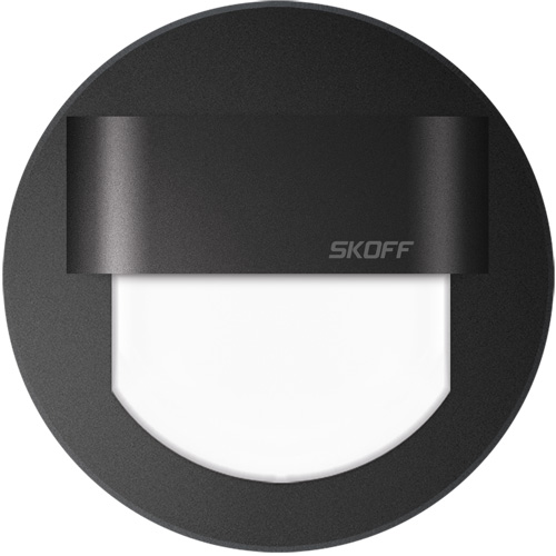 LED nástěnné svítidlo Skoff Rueda černá neutrální IP20 ML-RUE-D-N