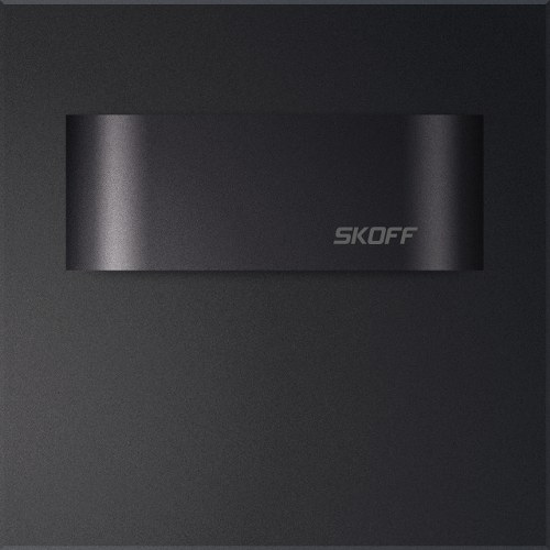 LED nástěnné svítidlo Skoff Tango Stick short černá neutrální IP20 MI-TST-D-N