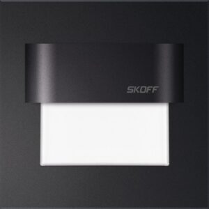 LED nástěnné svítidlo Skoff Tango černá teplá 230V MA-TAN-D-H