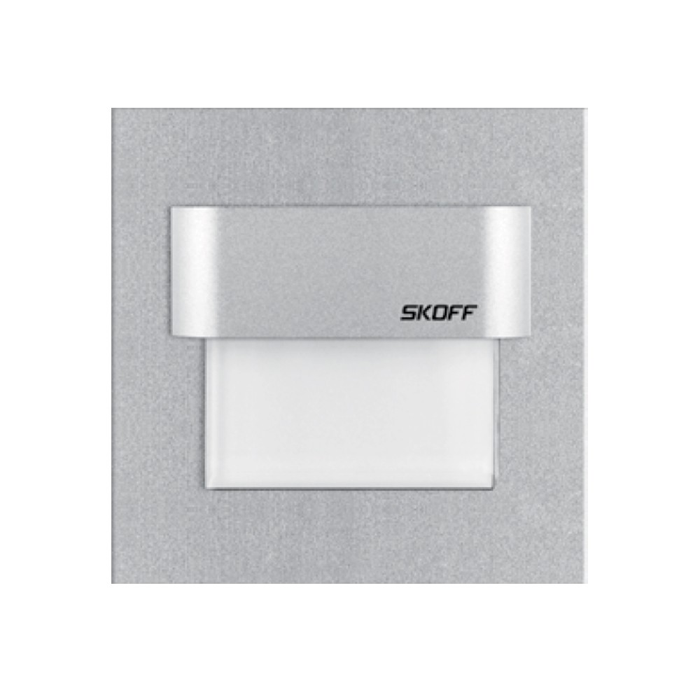 LED nástěnné svítidlo Skoff Tango hliník neutrální IP20 ML-TAN-G-N