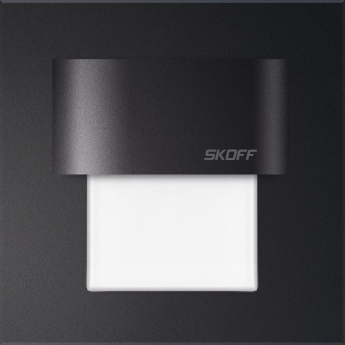 LED nástěnné svítidlo Skoff Tango mini černá teplá bílá