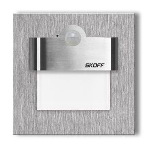 LED nástěnné svítidlo Skoff Tango nerez studená 230V MM-TAN-K-W s čidlem pohybu