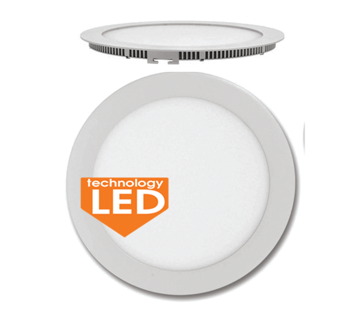 LED osvětlení GTV Oris 24W 3000K zapuštěné LD-ORW24W-CBP