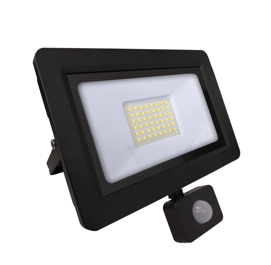 LED reflektor s čidlem Max-Led 0793 SUPRA II PIR 50W 6000K