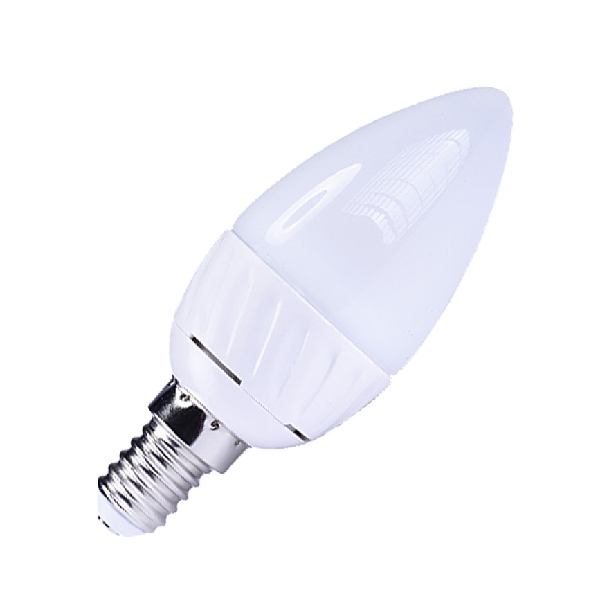 LED žárovka MAX-LED 4286 C30 E14 SMD 4W 3000K