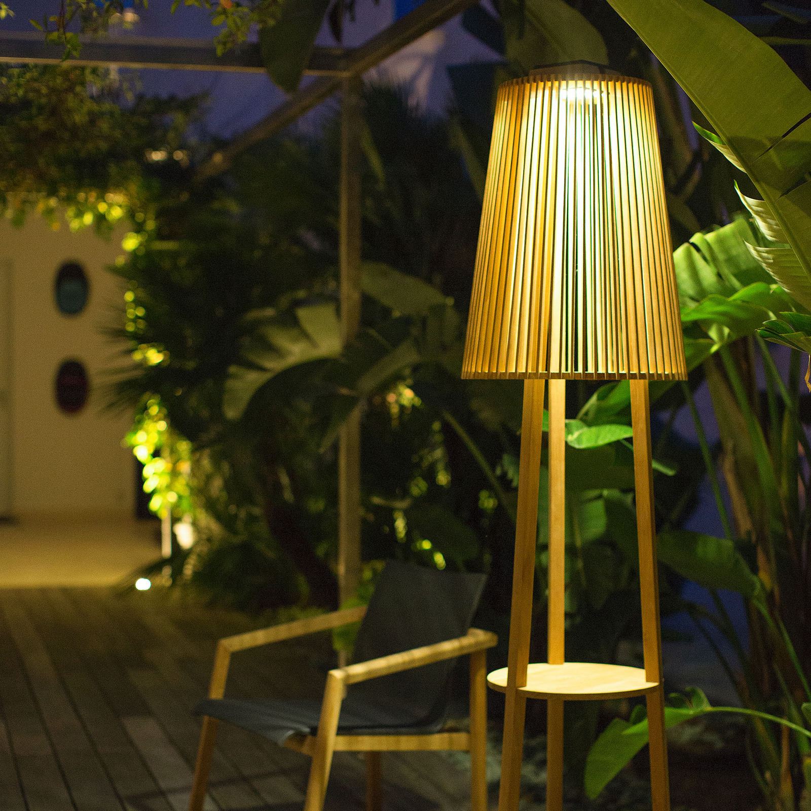 LES JARDINS Solární lampy s pohybovým čidlem