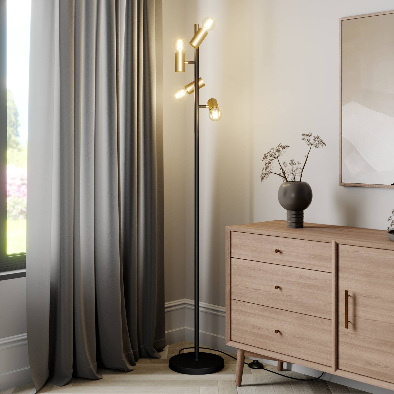 Lindby 9626201 Stojací lampy