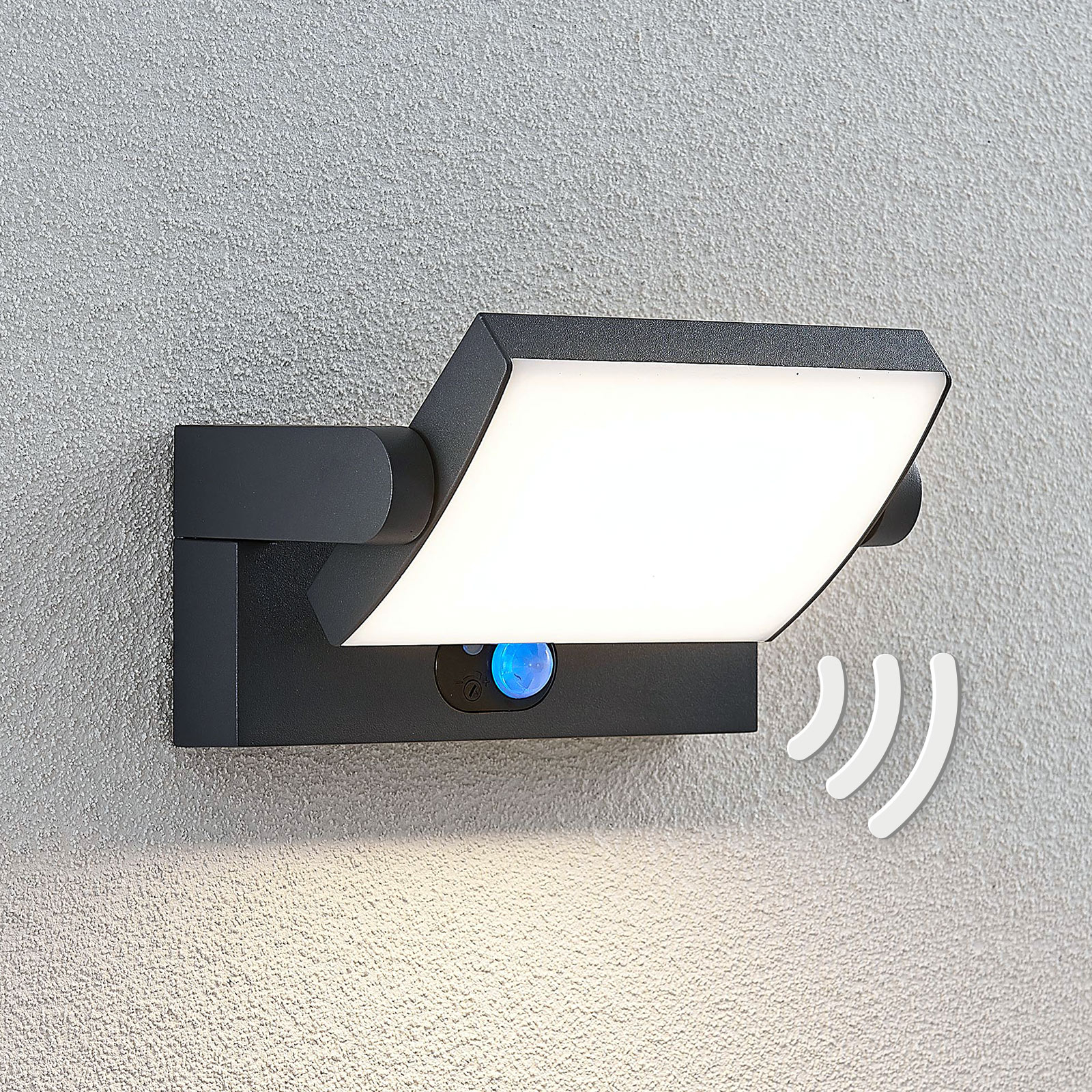 Lindby 9932022 Solární lampy s pohybovým čidlem