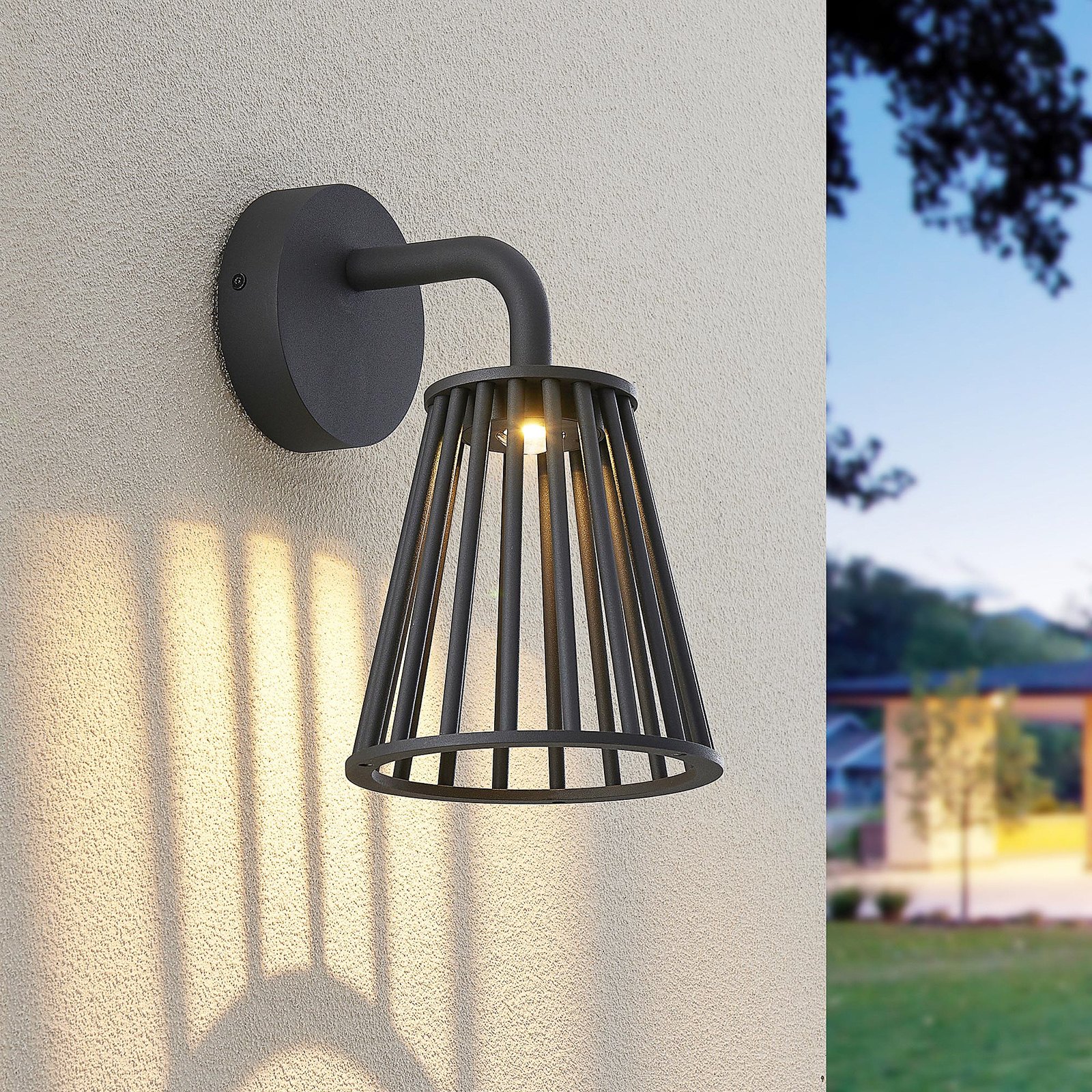 Lucande 9619281 Venkovní nástěnná svítidla