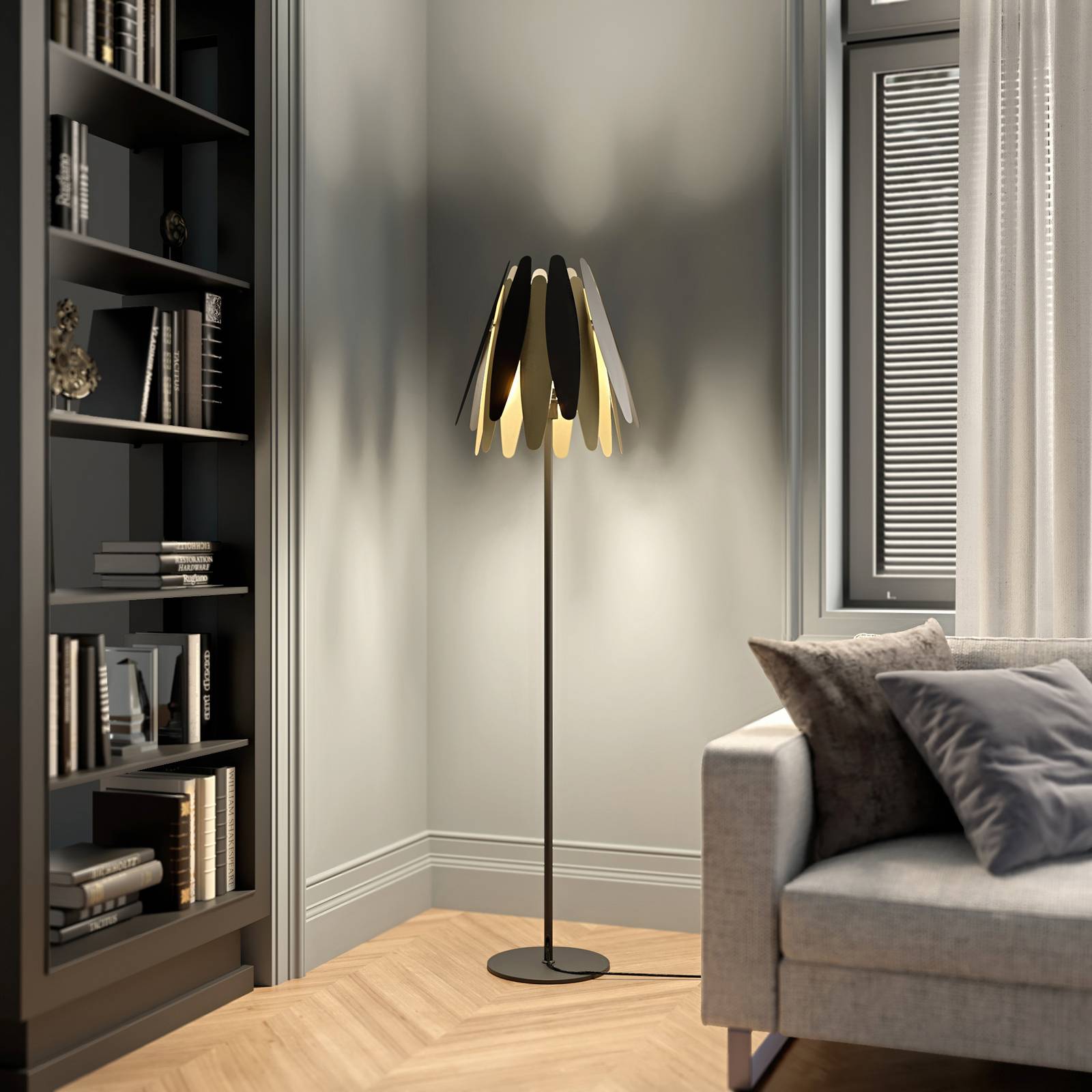 Lucande 9639250 Stojací lampy