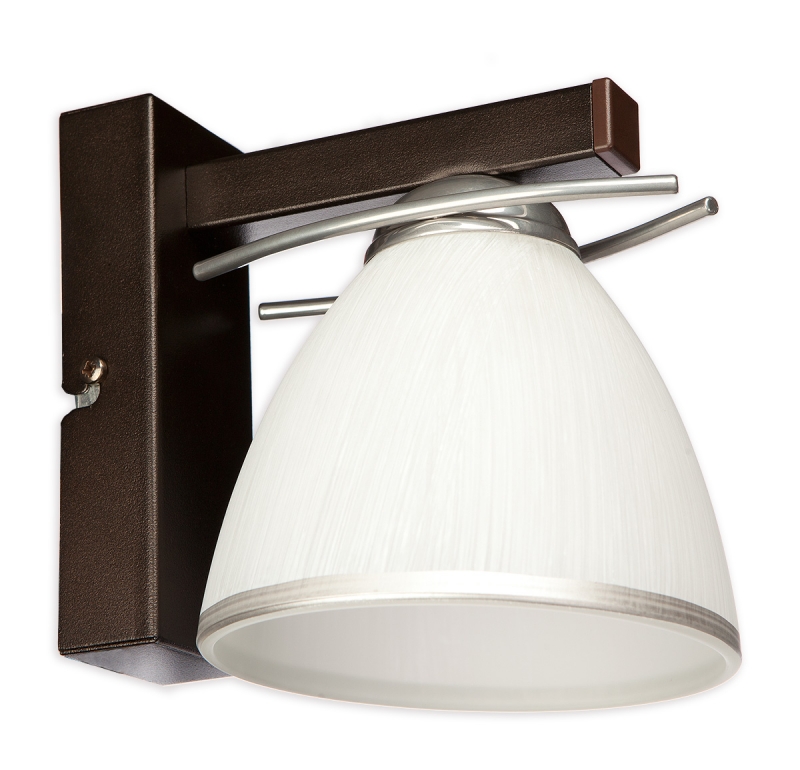 Nástěnné svítidlo Lemir O2150 K1 CRW Mario wenge+chrom