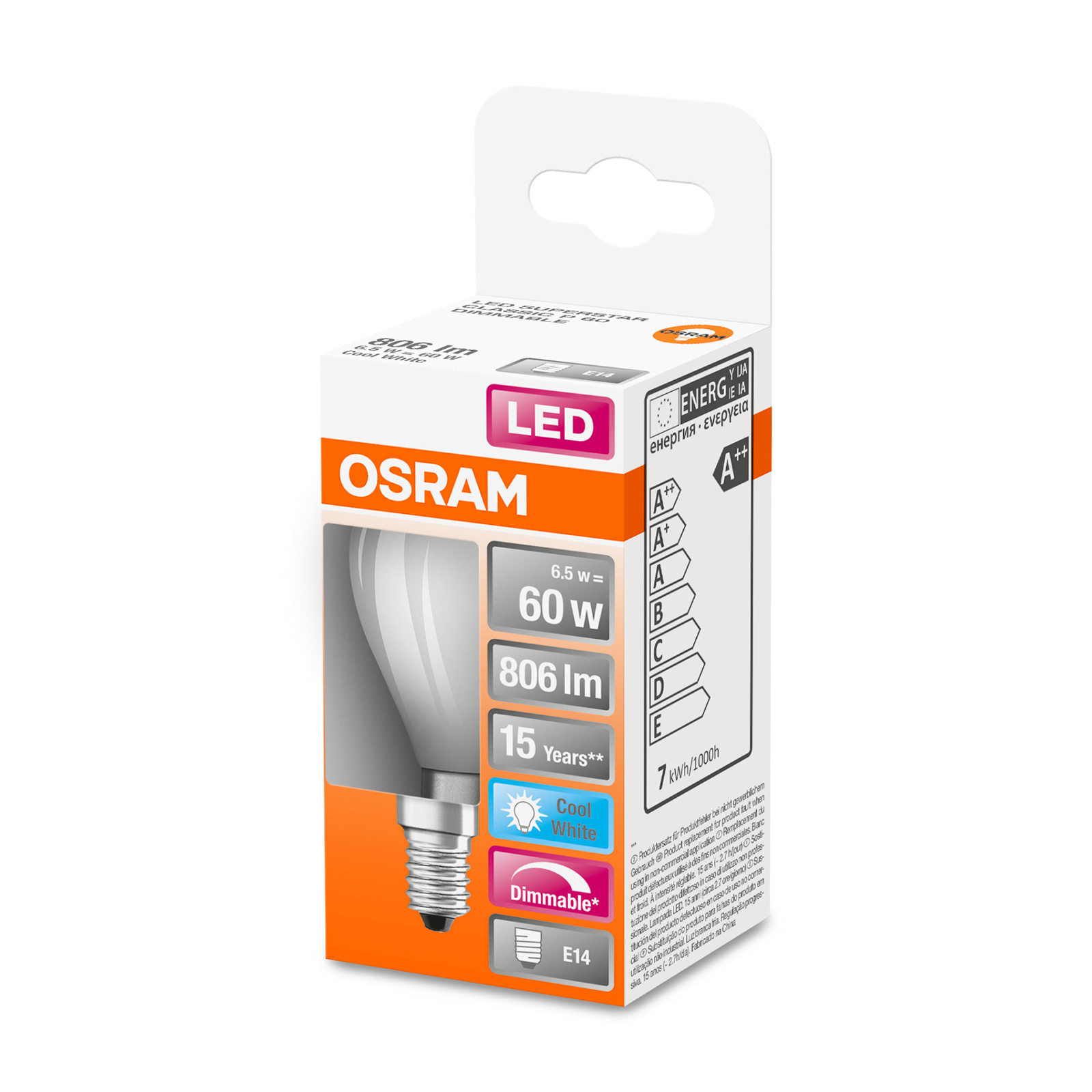 OSRAM Stmívatelné LED žárovky