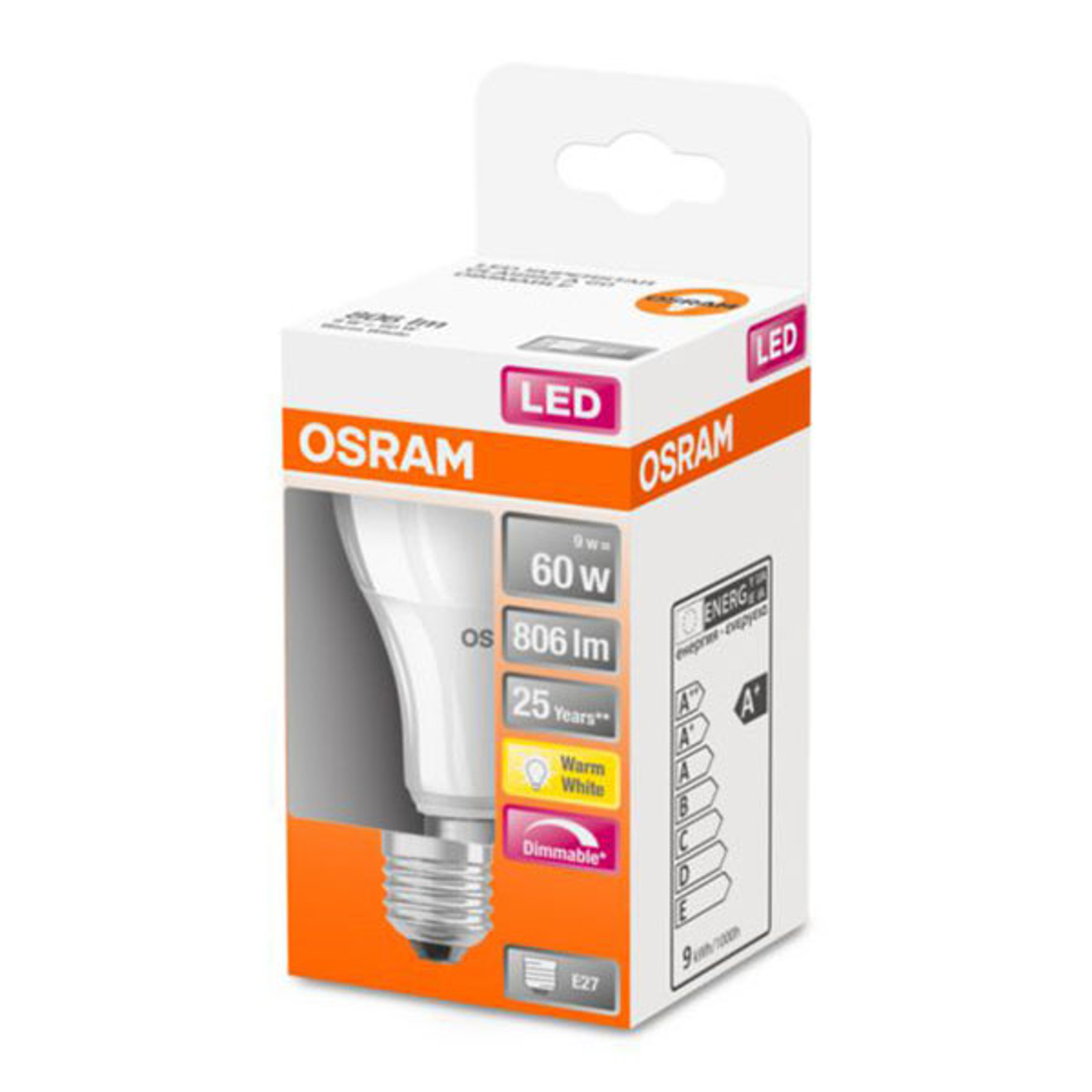 OSRAM Stmívatelné LED žárovky