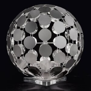 PATRIZIA VOLPATO 512/LT60 chromo/nero Stolní lampy