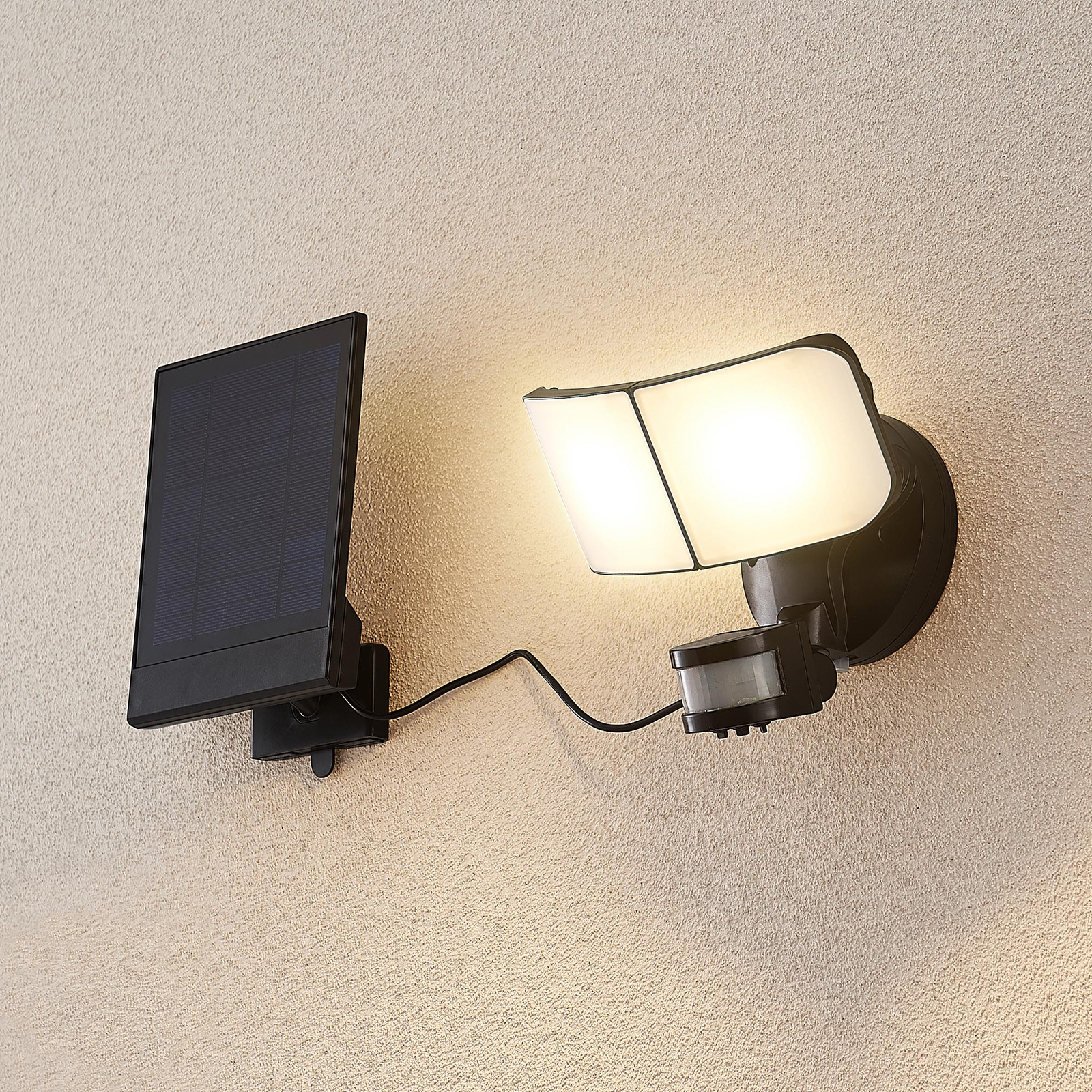 PRIOS Solární lampy s pohybovým čidlem