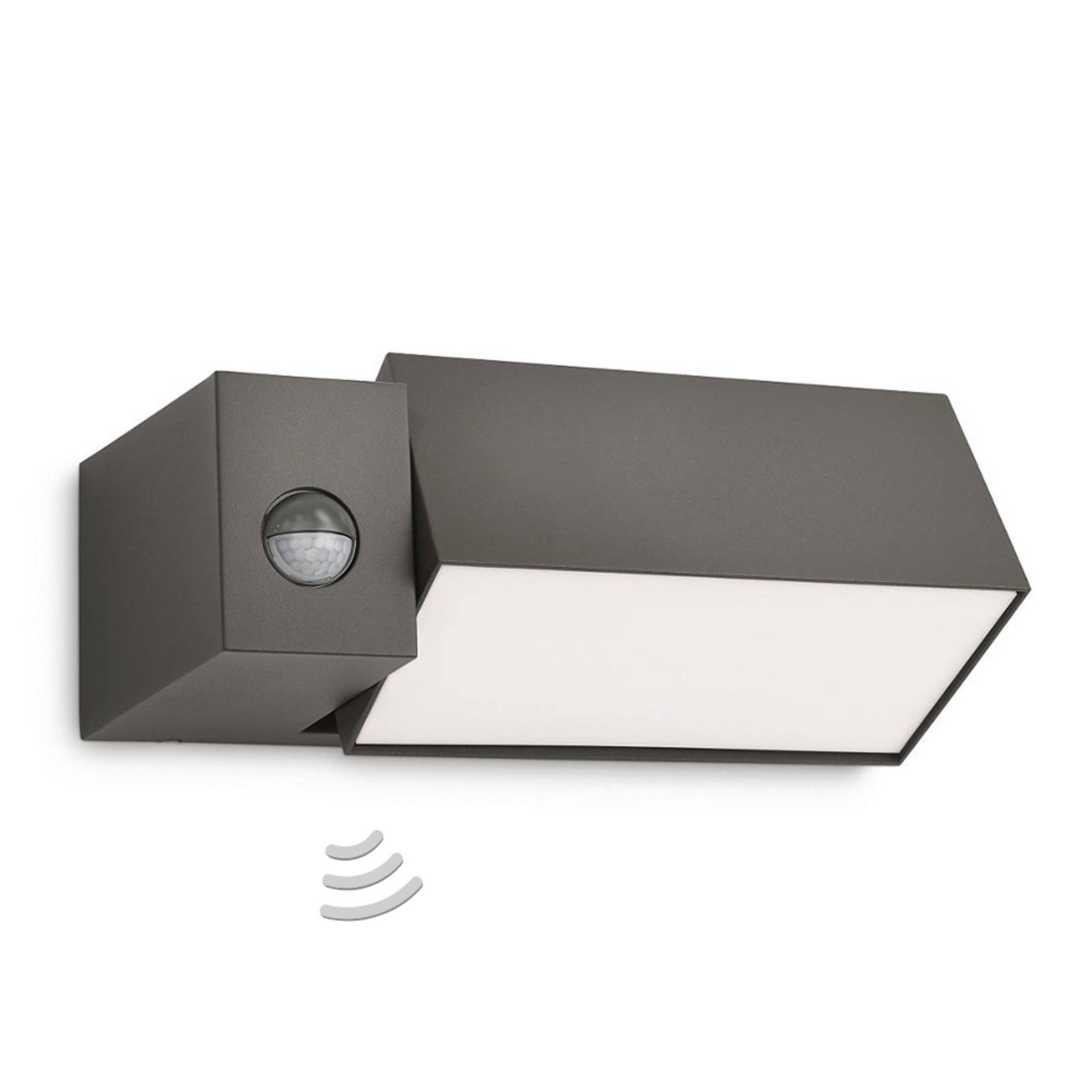 Philips 169439316 Venkovní nástěnná svítidla s čidlem pohybu