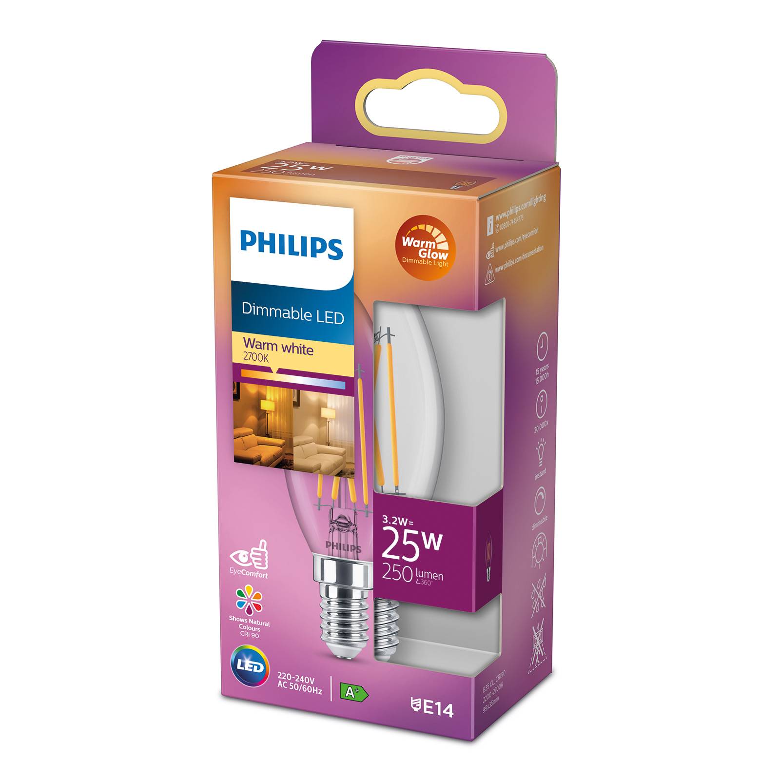 Philips Stmívatelné LED žárovky