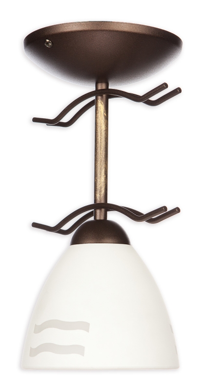Přisazené svítidlo Lemir O1701 RW Solo wenge