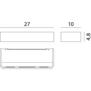 Rotaliana 1FRW200062ZL1 Nástěnná svítidla