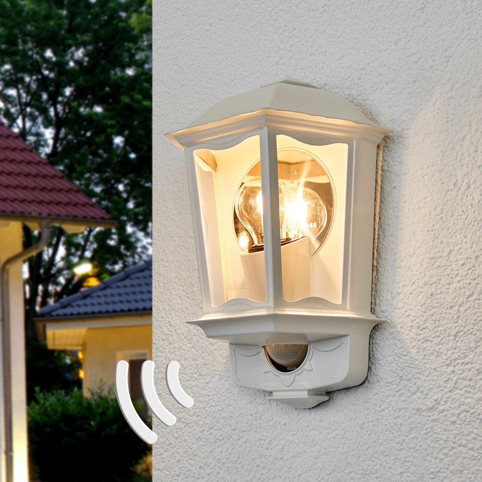 STEINEL 644512 Venkovní nástěnná svítidla s čidlem pohybu