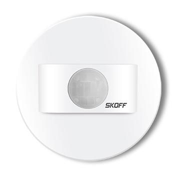 Senzor pohybu PIR Skoff Rueda bílá IP20 MD-RUE-C-0 230V