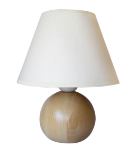 Stolní lampa Sandria 80267 dřevo-koule světlé dřevo