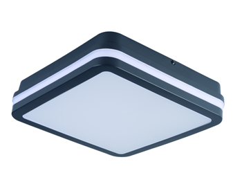 Stropní LED svítidlo Kanlux BENO 32947 18W NW-L-SE-GR grafit se senzorem pohybu