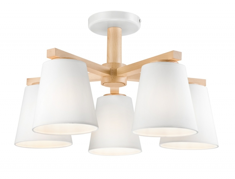 Stropní lustr Lamkur LM 5.113 37776 ELLIE bílá