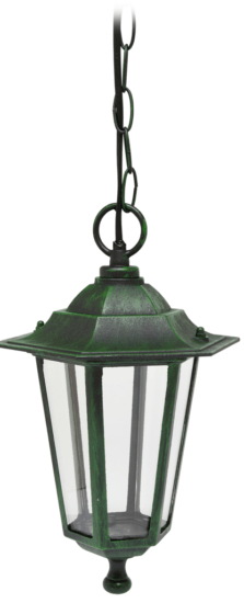 Venkovní závěsné svítidlo Ecolite Z6105-PAT patina