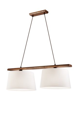 Závěsné světlo Lamkur Aida 35178 LD 2.98 tmavý ořech