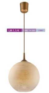 Závěsné svítidlo Lamkur LM-1.1/4 23861