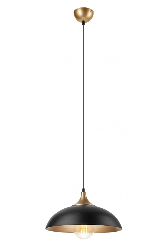 Závěsné svítidlo Lamkur LM 1.M.10 36465 černo-zlatá