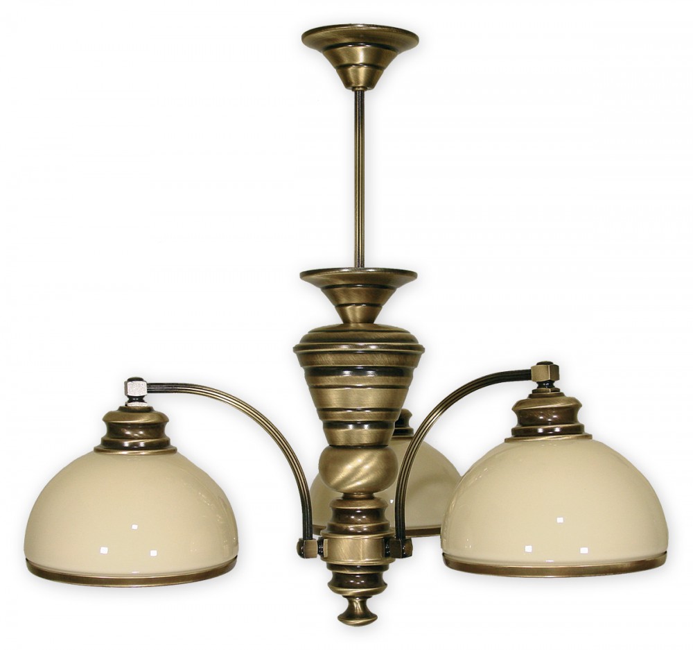 Závěsné svítidlo na tyči Lemir 263/W3 OLIMP patina