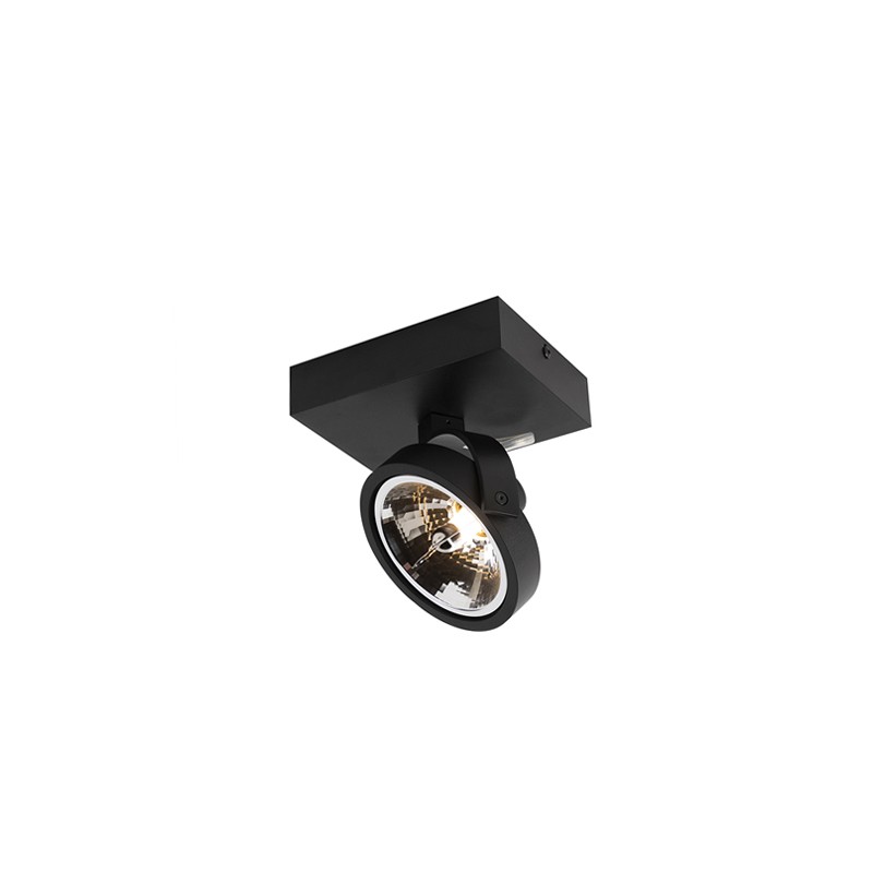 Designové bodové černé nastavitelné 1 světlo vč. 1 x G9 - Go