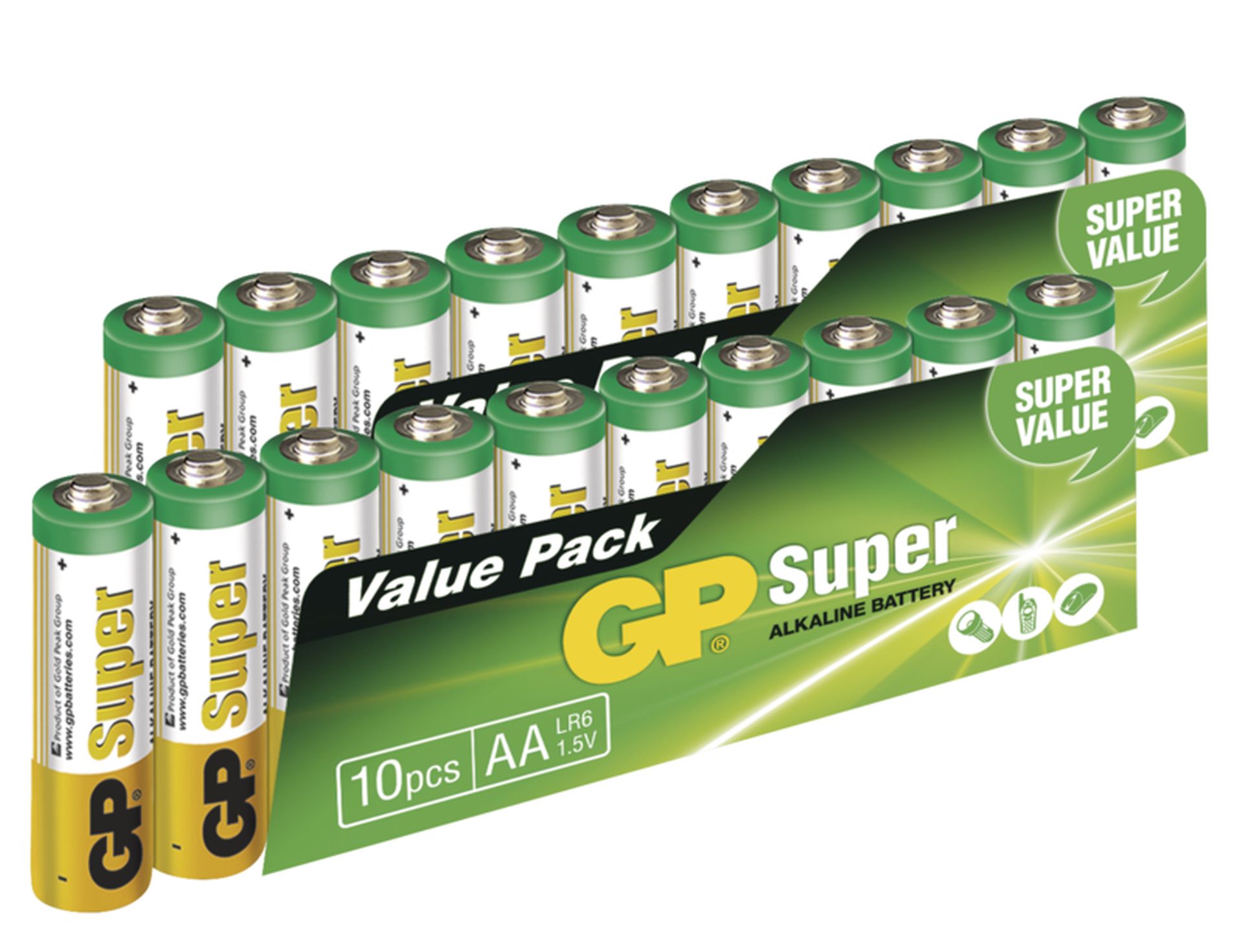 EMOS Alkalická baterie GP Super AA (LR6)