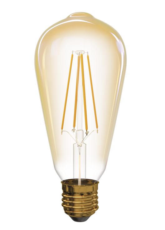 EMOS LED žárovka Filament 4W E27 oválná Z74302