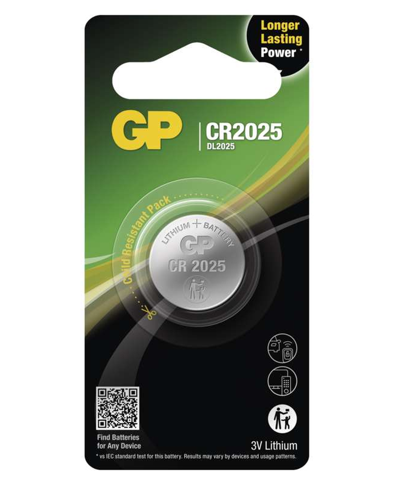 EMOS Lithiová knoflíková baterie GP CR2025