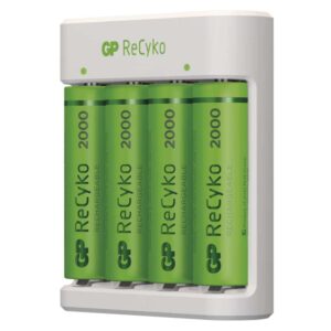 EMOS Nabíječka baterií GP ECo E411 4xAA B51414