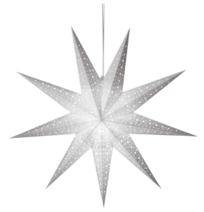 EMOS Vánoční papírová hvězda závěsná 60cm DCAZ09