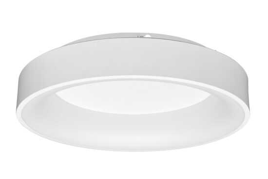 Ecolite Bílé LED stropní/nástěnné svítidlo kulaté 40W
