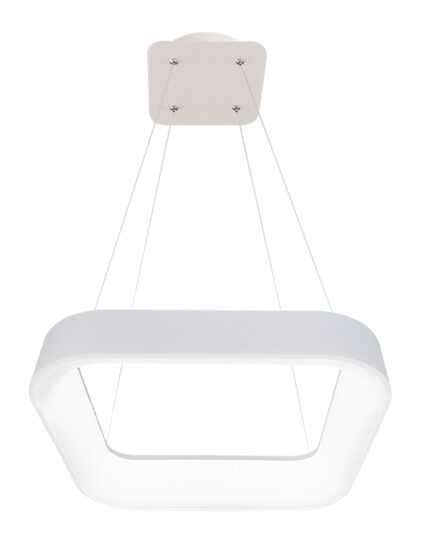 Ecolite Bílé LED závěsné svítidlo hranaté 40W