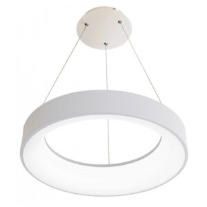 Ecolite B&iacute;l&eacute; LED z&aacute;věsn&eacute; sv&iacute;tidlo kulat&eacute; 40W