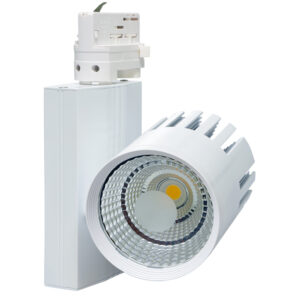 Ecolite Bílý lištový LED reflektor 20W 3F TR-TL-20W/BI