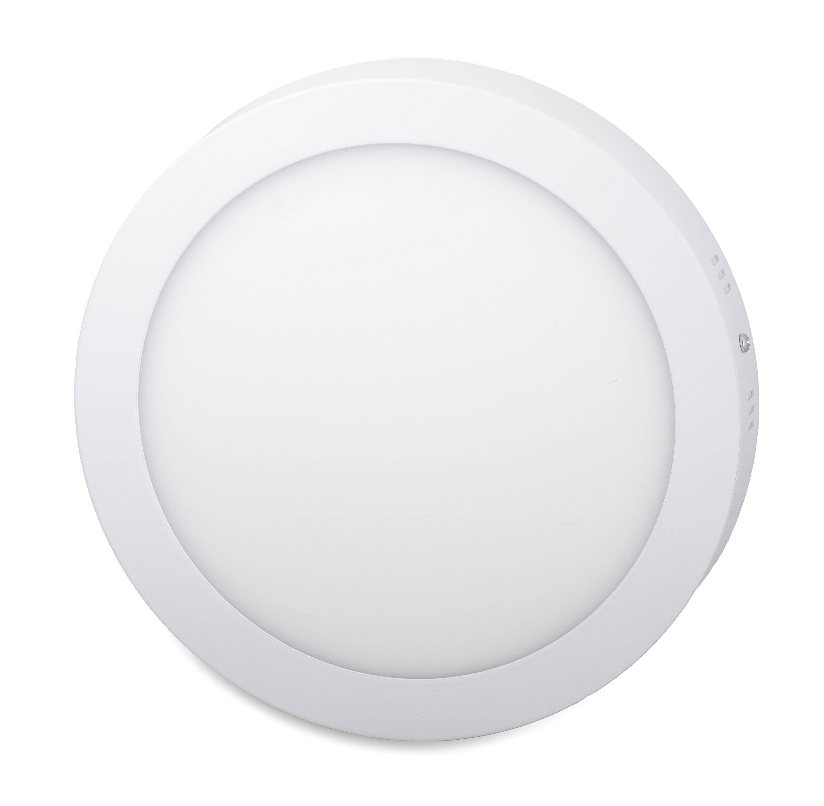 Ecolite Bílý přisazený LED panel kulatý 225mm 18W Barva světla: Studená bílá 10288