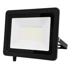 Ecolite Černý LED reflektor 100W Economy RLED48WL-100W