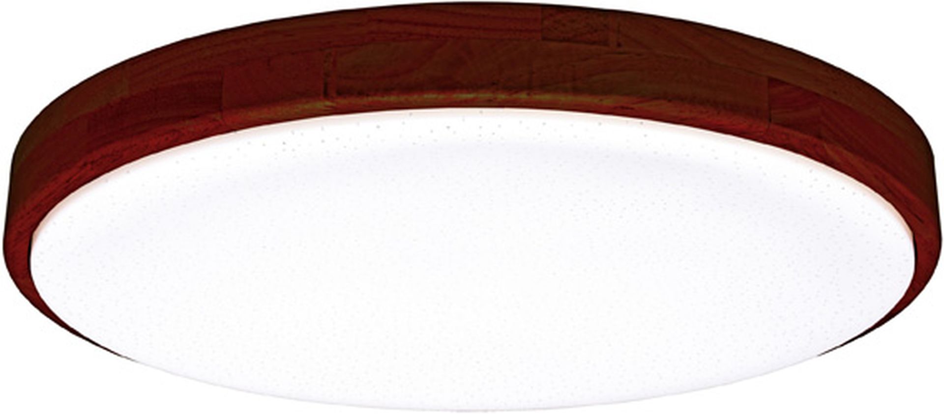 Ecolite LED stropní svítidlo 60W s tmavým dřevěným rámečkem WLD500-60W/LED/TD