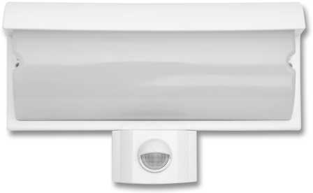 Ecolite Nástěnné LED svítidlo 9W s PIR čidlem bílé WHLX84-BI