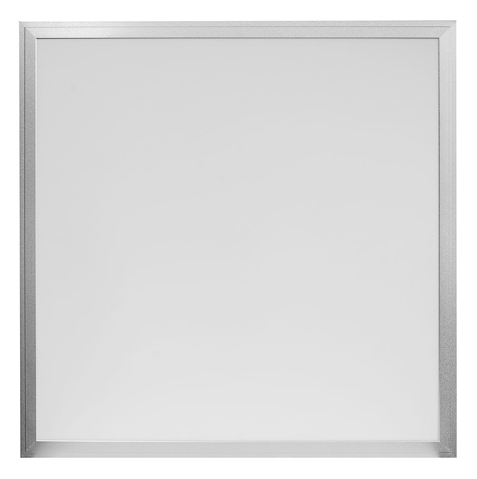 Ecolite Stříbrný podhledový LED panel 600 x 600mm 45W Barva světla: Denní bílá LED-GPL44-45