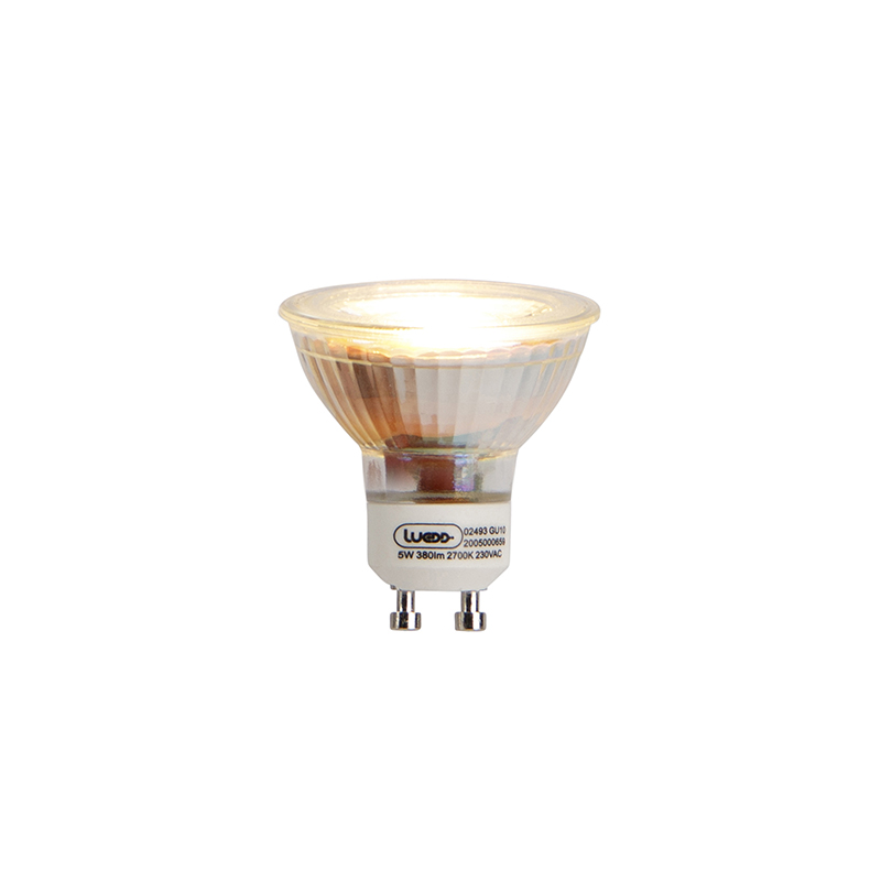 GU10 LED žárovka 5W 2700K 380 lm